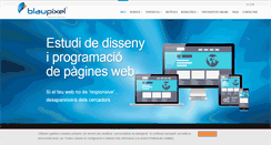 Desktop Screenshot of blaupixel.com